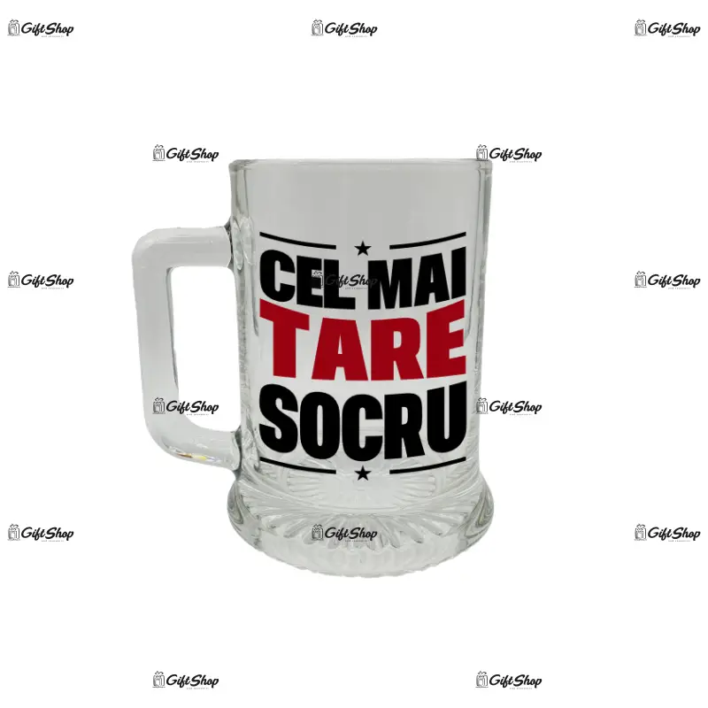 Cel mai tare socru, halba cu mesaj